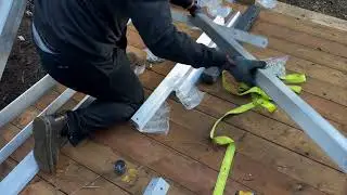 Bridge Top Rail Truss Install #3   Pairing the R1 parts