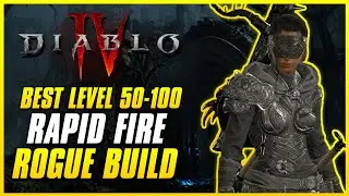 NEW BEST RANGED ROGUE BUILD IS A DPS MACHINE! | Diablo 4 Rapid Fire Rogue | Nightmare Dungeon Push
