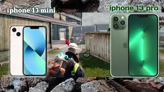 iphone 13 vs iphon 13 pro bgmi || 1v1 pubg || #iphone #bgmi