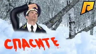 ХИТРОЕ УБИЙСТВО! Закопал ГЕНЕРАЛА ФСБ в СУГРОБЕ! - GTA CRMP / Radmir RP (Моды ГТА)