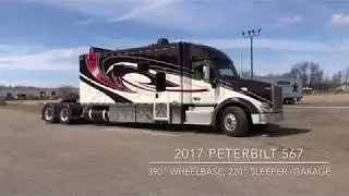 Jerome and Barb Silvers 2017 PETERBILT/ 220” sleeper