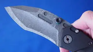 Нож Dwaine Carrillo Tunnel Ratt Damascus Magnum Кастом USA