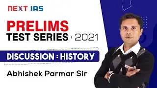 UPSC CSE/IAS Prelims Test Series 2021 Discussion | History by Abhishek Parmar Sir | Demo Class