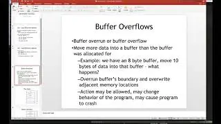 23 - Load Effective Address (LEA) and Buffer Overflows