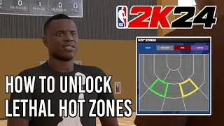 NBA 2K24 How to unlock LETHAL HOT ZONES for Better Shooting!