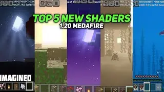TOP 5 NEW ULTRA REALISTIK SHADERS 1.20 LOW END DEVICE 3GB 2GB RAM 😵