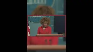 Karien Jean Pierre Sulks And Squirms When Questioned About Biden's Polling