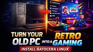 Turn Your Old PC Into a Retro Gaming Console! Install Batocera Linux (Full Setup Guide)