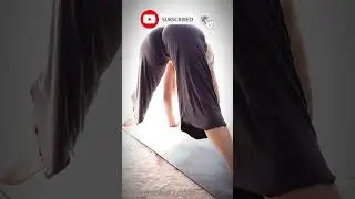 Gentle hamstring warm ups #yoga #yogagirl #yogapractice