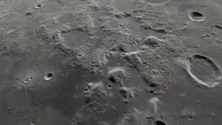 Apollo 17 Landing Site from Orbit [4K]