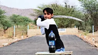 Pepsi Vs Desi Talwar - Experiment With INDIAN SWORD