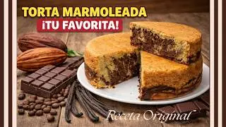 Perfect Marble Cake: Complete, Easy, and Delicious Recipe! 