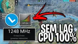 SEM LAG CPU 100% NO FREE FIRE (ROOT)!!!