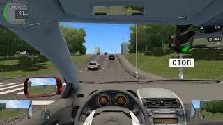 CCD - Сдал ебучий экзамен в городе в City Car Driving