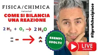 How to balance a chemical reaction, Lavoisier's law, the chemistry we like