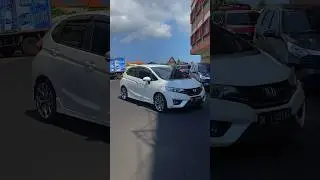 Ganti velg honda jazz pake ring 17, auto ganteng #honda #hondajazz #hsrwheel