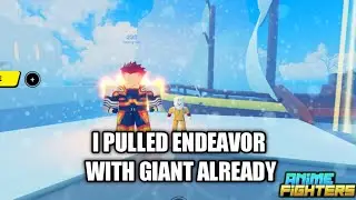 I PULLED DIVINE FIGHTER ENDEAVOR OVERNIGHT WITH A GIANT PASSIVE ALREADY | ANIME FIGHTERS SIMULATOR