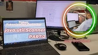 Java Scanner Class Explained in Bengali| Token, Tokenization & Delimiter | Part:2  