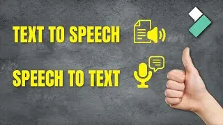 FILMORA 13 : Comment utiliser le TEXT TO SPEECH et le SPEECH TO TEXT
