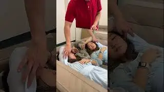 Husband is sleeping on the couch after this pranK! #shorts