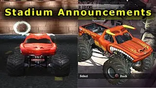 EL TORO LOCO Stadium Announcements - Monster Jam games