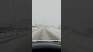 Kaunas Vilnius highway #winter #road #shorts