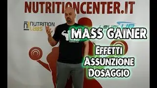 MASS GAINER Post Workout - Aumenta la massa muscolare - Come assumerli? NutritionCenter.it