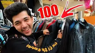 secound hand market at egypt - 100 pound for 1 jacket !!