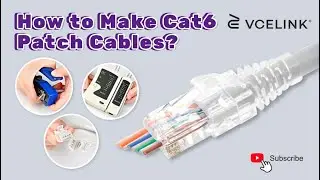 How to Make Cat6 Patch Cables?｜VCELINK
