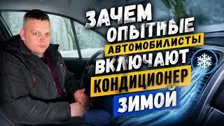 Зачем опытные автомобилисты  включают кондиционер зимой?