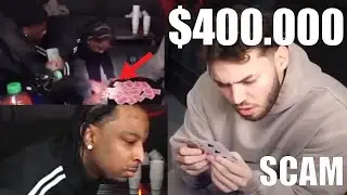 Rapper betrügt Livestreamer beim Kartenspiel - 21 Savage vs Adin Ross
