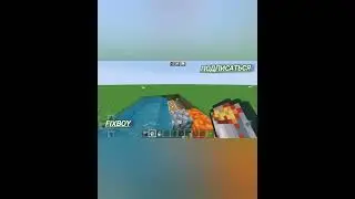 как сделать бесконечную стену в Minecraft    FixBoy  