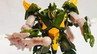 Обзор на фигурку Transformers Prime Beast Hunters Cyberverse Commander Class  HARDSHELL