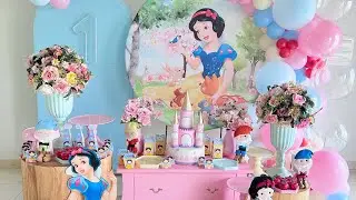Montagem Branca de neve