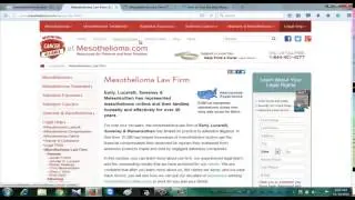 asbestos mesothelioma symptoms