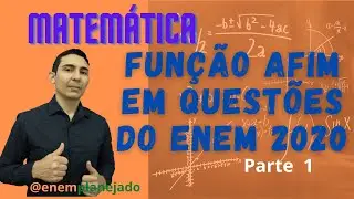 Matemática: Como cai Função Afim na prova do ENEM | parte 1