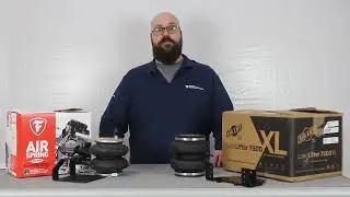 Firestone Red Label Air Bags vs. Airlift 7500 XL