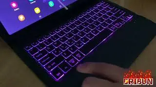 Backlit Keyboard Case for Samsung Galaxy Tab S8+ Plus / S7 FE / S7+ Plus 12.4 inch - CRIBUN 7 Colors
