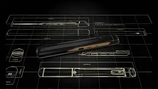 Max Pro AURUM - Cordless Straightener | Technical Design