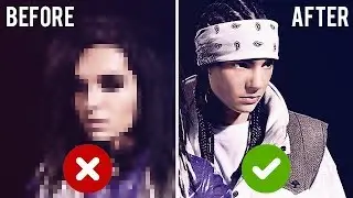 How to Depixelate Images And Convert From Low to High Quality Photo in Photoshop CC 2018