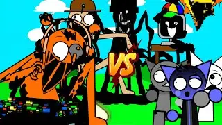 Friday Night Funkin' - Vs Glitch Sprunki  (Pibby Oren & Tunner) - Incredibox Sprunki x FNF
