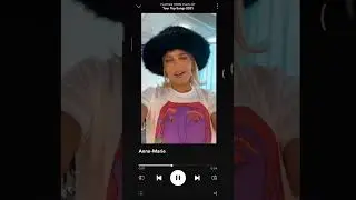 Anne Marie in Spotify Wrapped 2021 - Your Top Songs 2021 playlist 