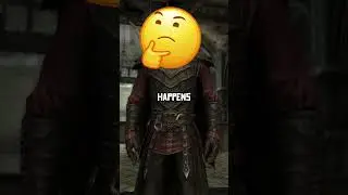 😱 What If You Kill the Court Wizard in Solitude in Skyrim? #skyrim