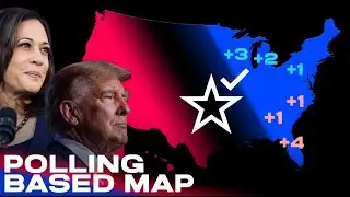 2024 Electoral Map Based on NEW POLLS in EVERY STATE