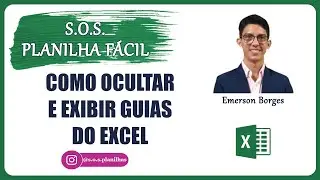 Aula 8 | Como ocultar e exibir guias do excel