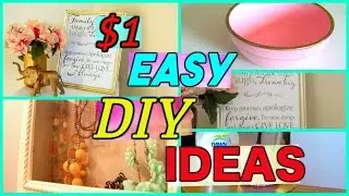 4 DOLLAR STORE DIY'S YOU MUST TRY | DOLLAR TREE DECOR PIECES | Sensational Finds