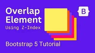 Overlap Element using Z-Index- Funku Coder | Bootstrap 5 tutorial for beginners