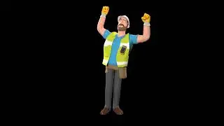 Green Screen Characters Logo Reveal Intro  Background