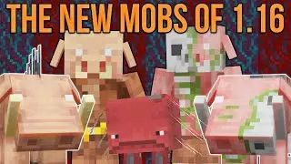 Minecraft 1.16 The New Mobs Of The Nether Update [Minecraft Myth Busting 126]