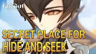 Big brain hide and seek in Genshin Impact